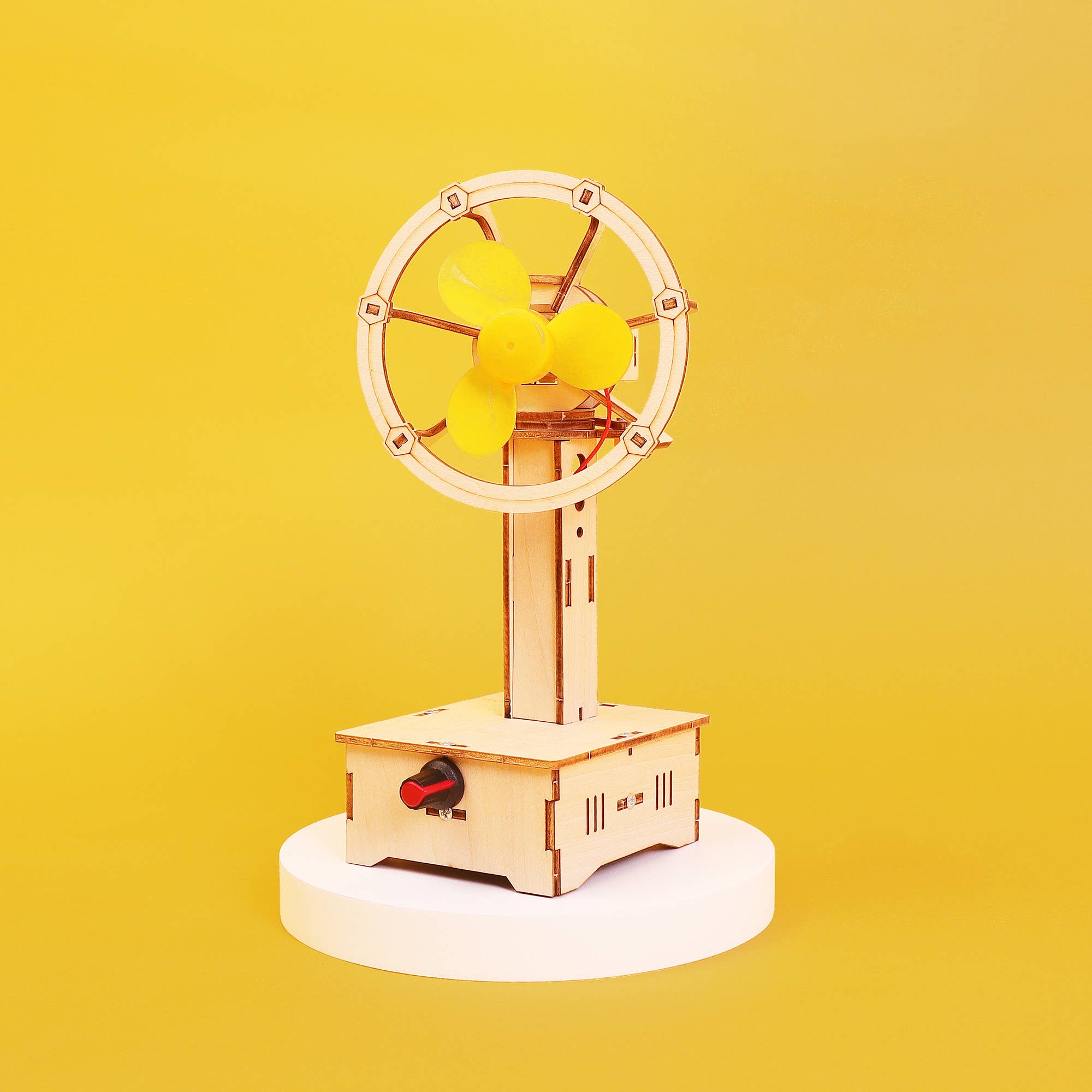 Variable Speed Oscillating Fan DIY Kit, STEM Toy, Craft Kit