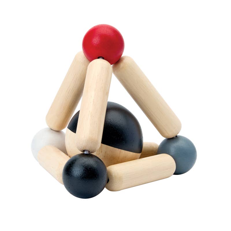 TRIANGLE CLUTCHING TOY-HIGH CONTRAST