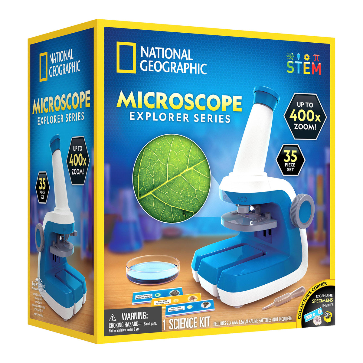 National Geographic Starter Microscope Kit, Ages 6+