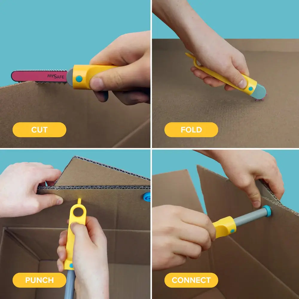 Discover Kit | Makedo Cardboard Construction