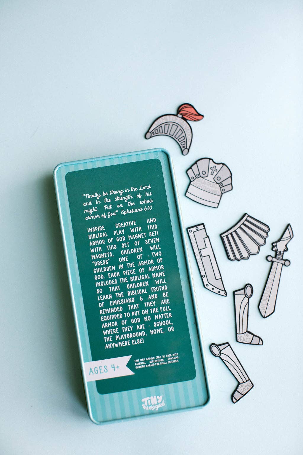 Armor of God Dress-Me Magnetic Tin