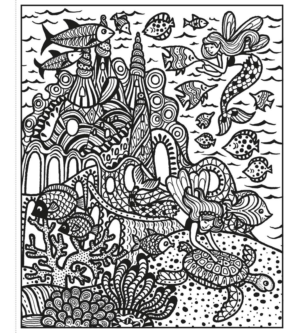 Fairy Palaces Magic Painting Book : Usborne