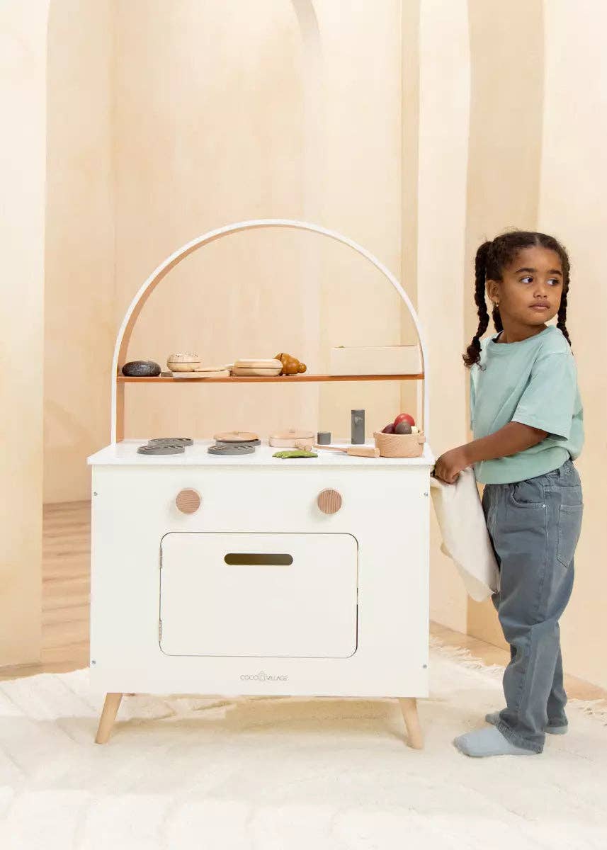 Wooden Kitchen Playset