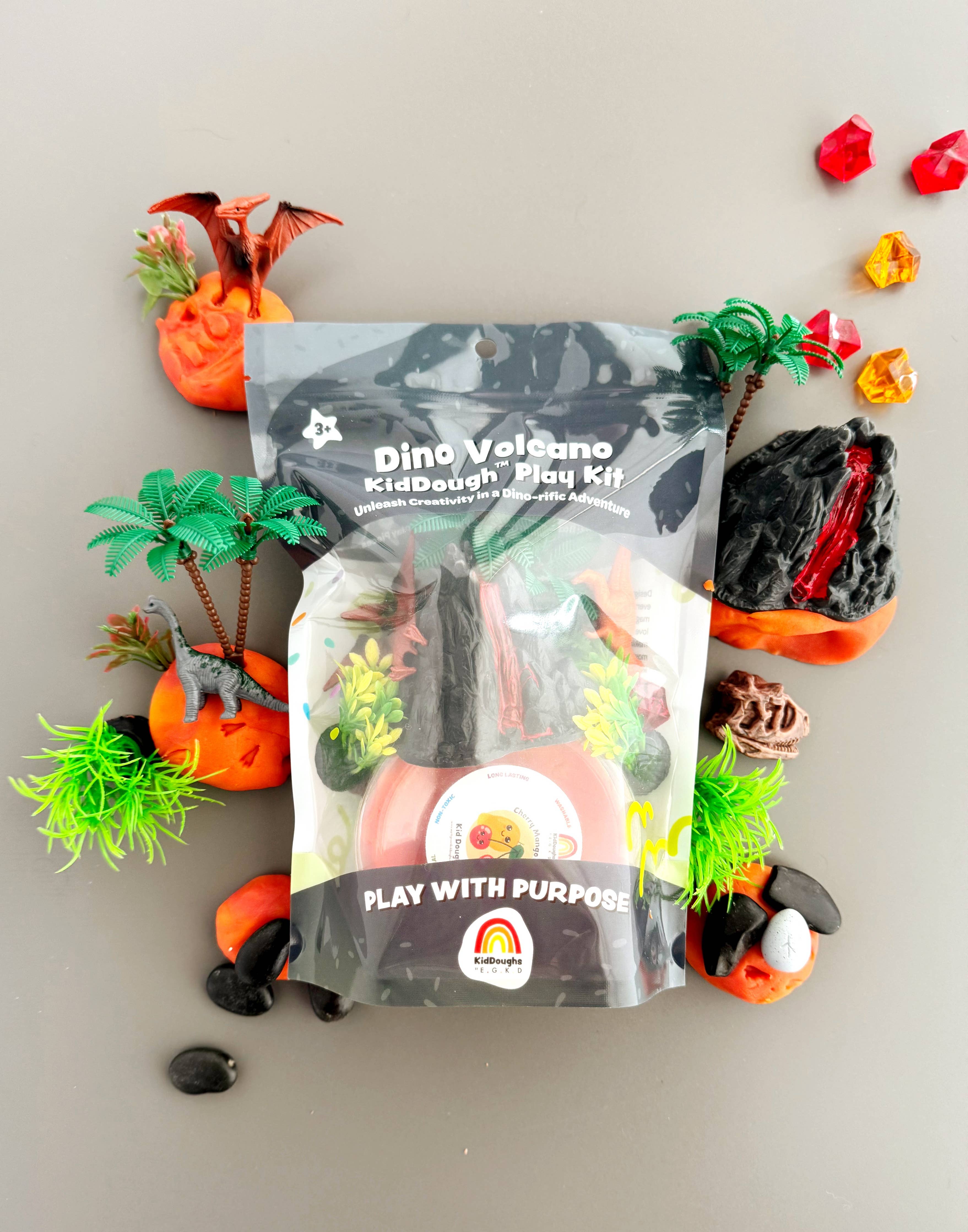 Dino Volcano KidDough Play Kit