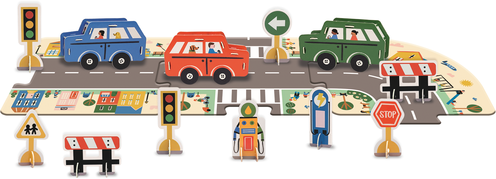 Puzzle Play: Busy Town