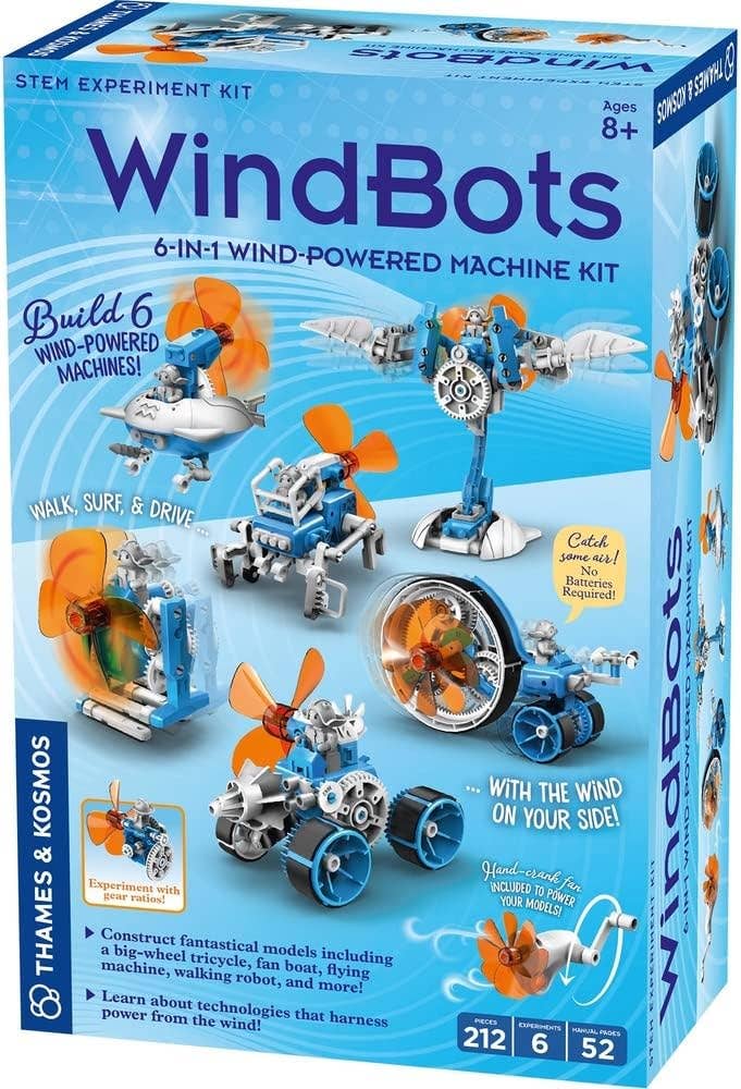 Thames & Kosmos WindBots 6-in-1 Engineering STEM Kit