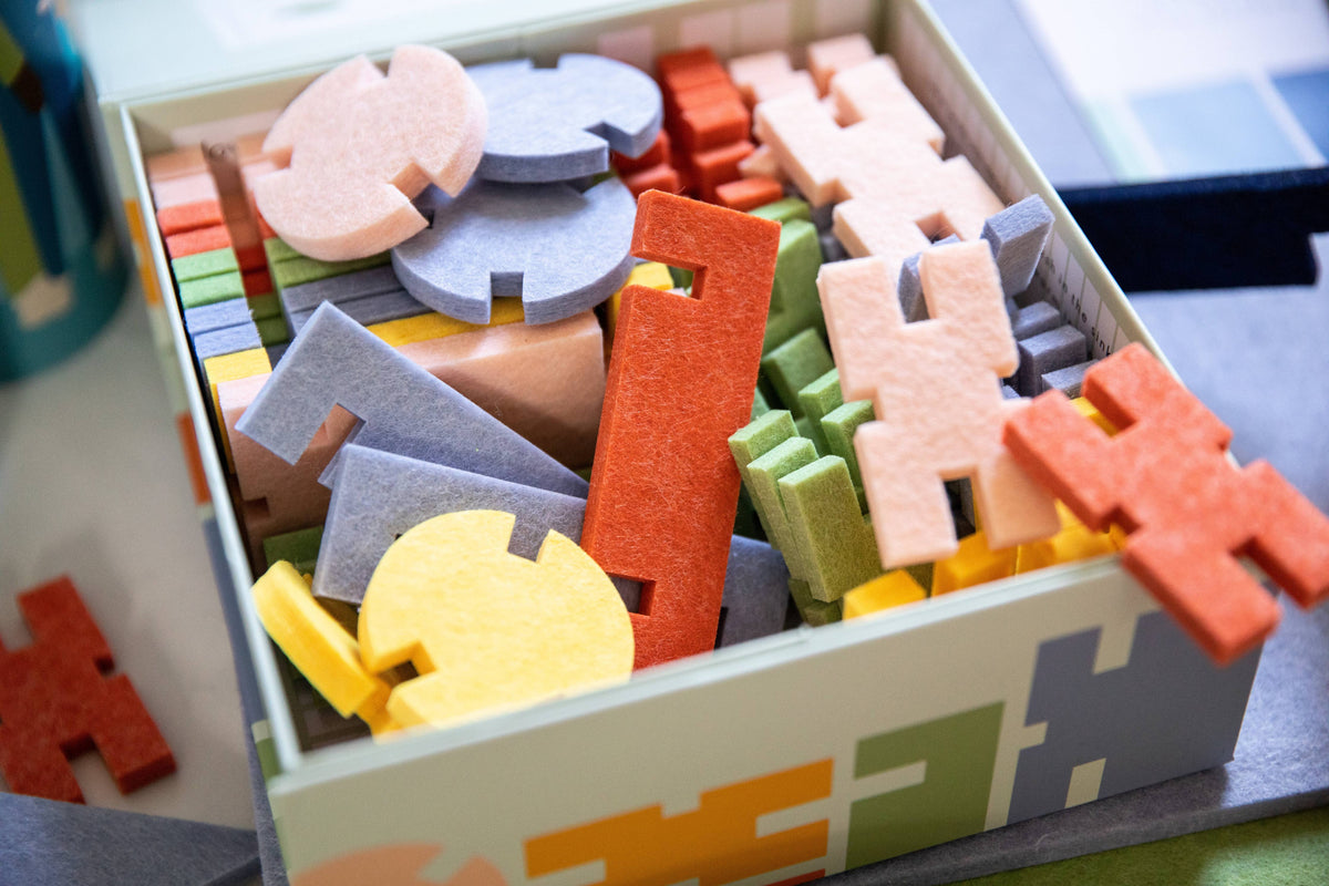 Interlocing Blocks Interlocking Blocks - Classic Set – Foundations Kids