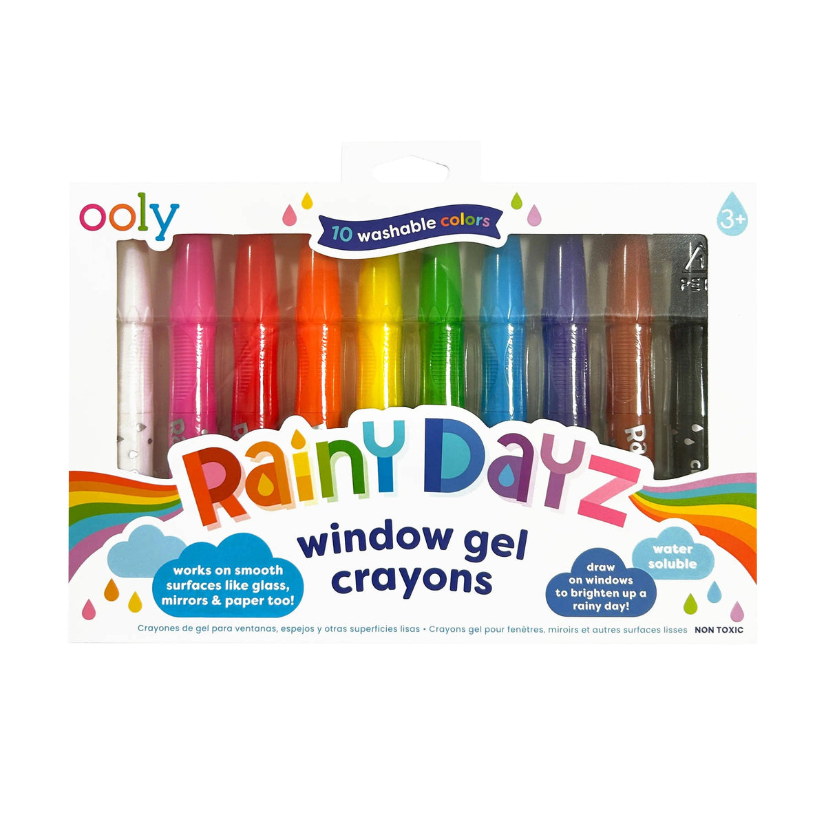 Rainy Dayz: Gel Crayons (Set of 10)