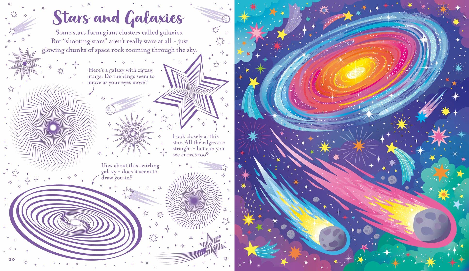 Usborne Scratch Activities Night Sky