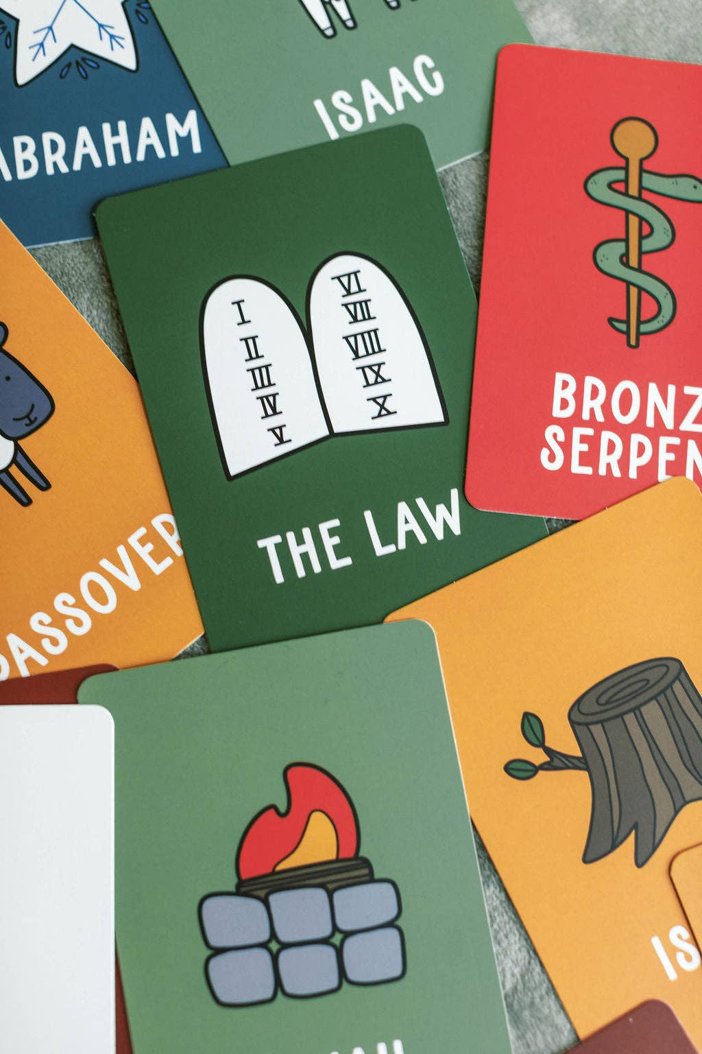 Jesse Tree Ornaments + Cards Set