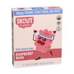 Skout Organic Raspberry Rush Kids Snack Bar | Nut-Free