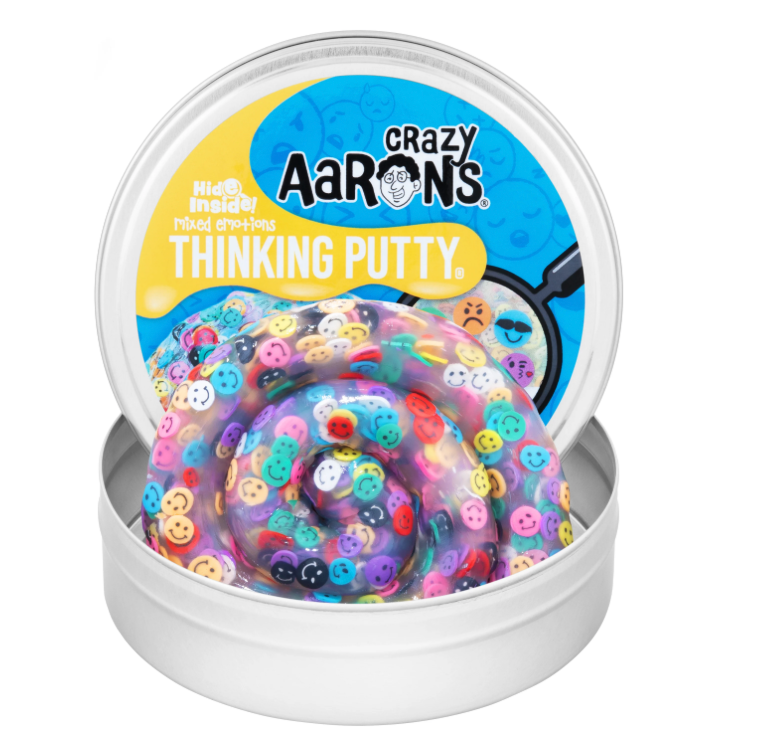 Crazy Aaron's 4" Hide Inside Thinking Putty - Mixed Emotions