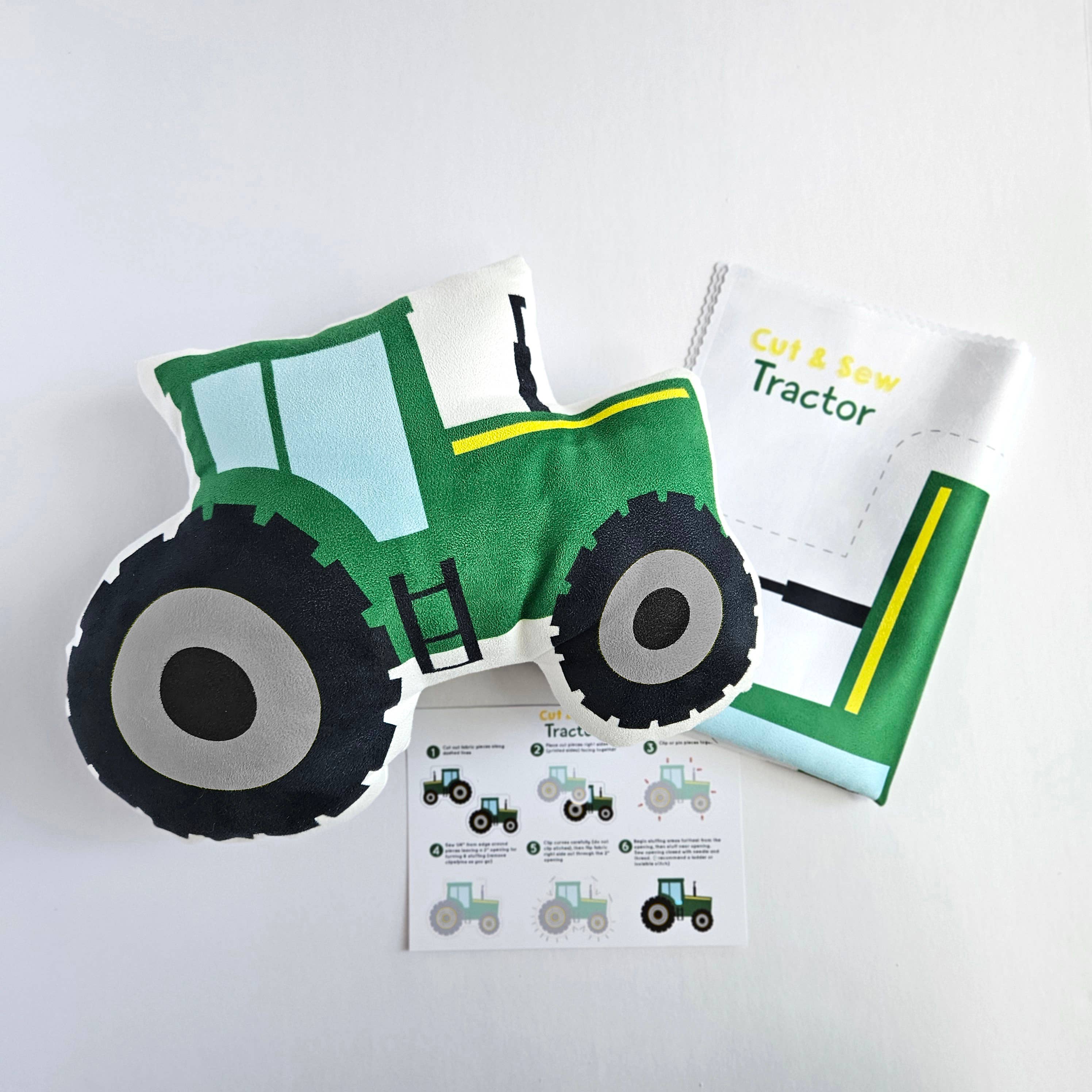 DIY Farm Tractor Sewing Kit