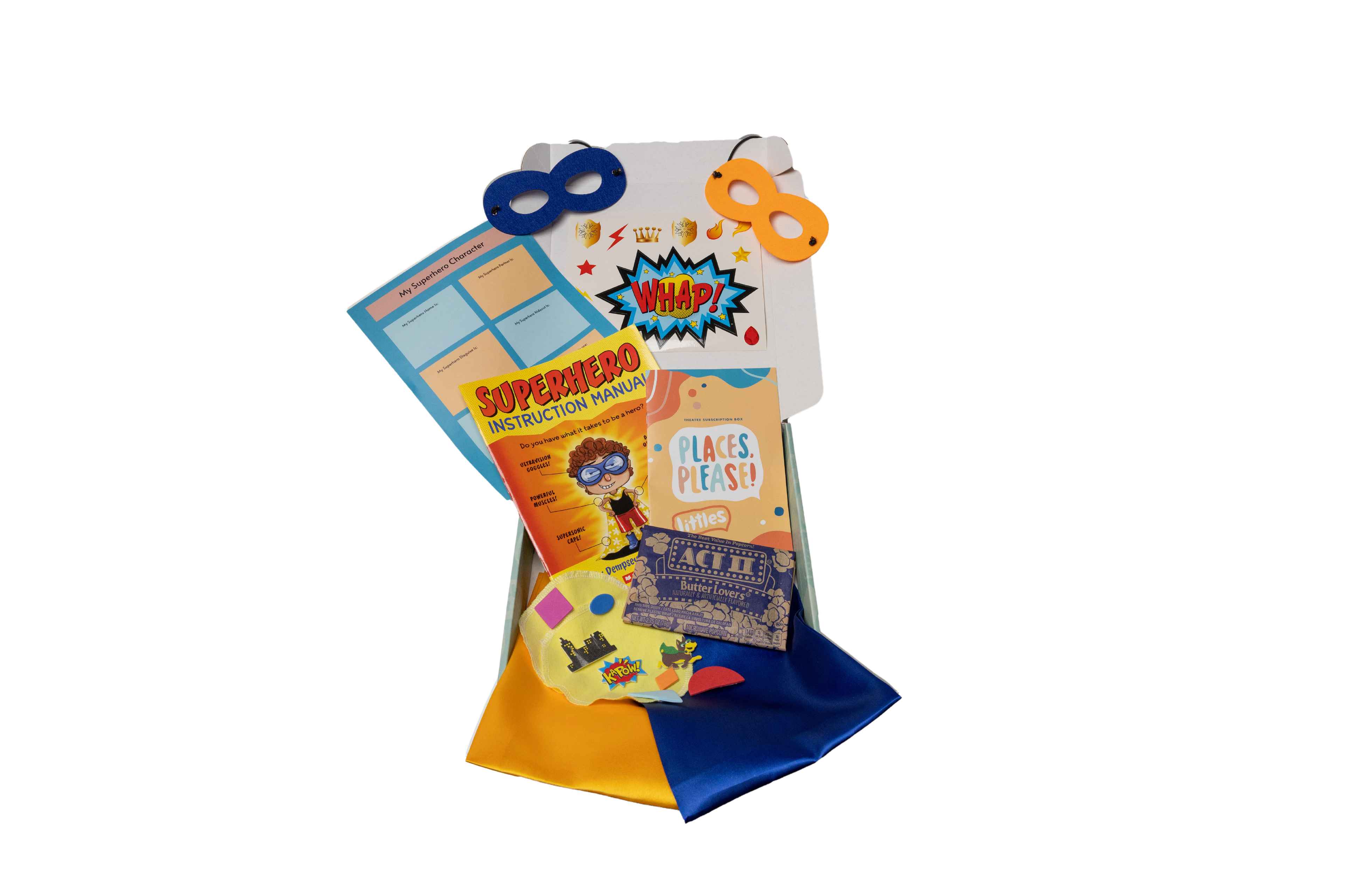 Littles Imaginative Play- Superhero Instruction Manual