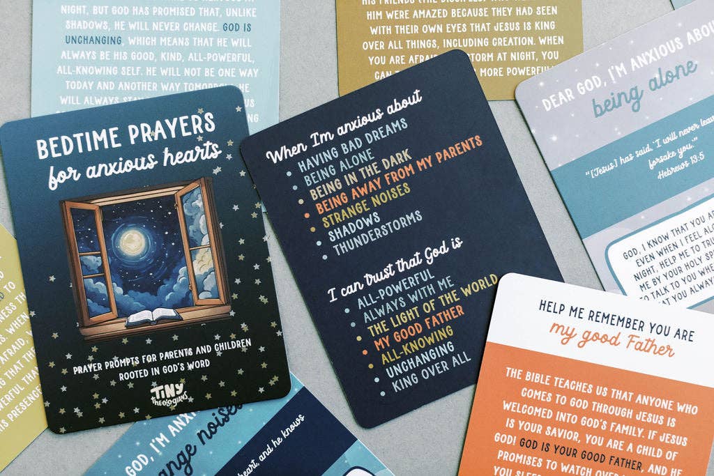 Bedtime Prayers for Anxious Hearts