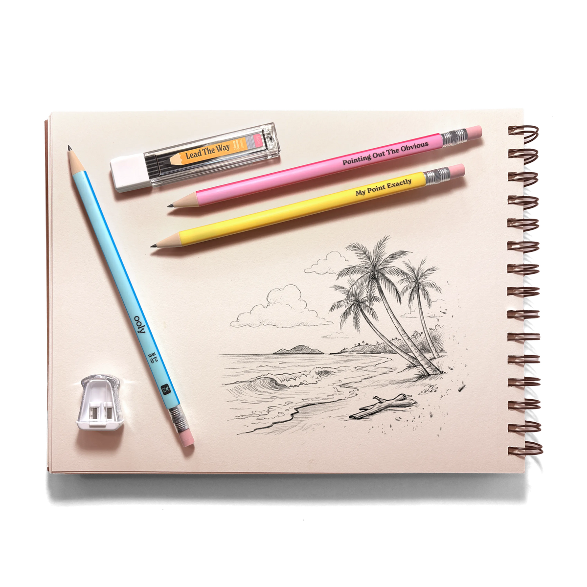 Point Made Mechanical Graphite Pencils