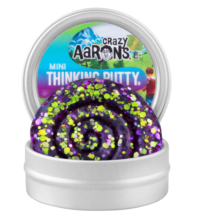 Crazy Aaron's 2" Thinking Putty Mini Tin - Treasure Loot Box