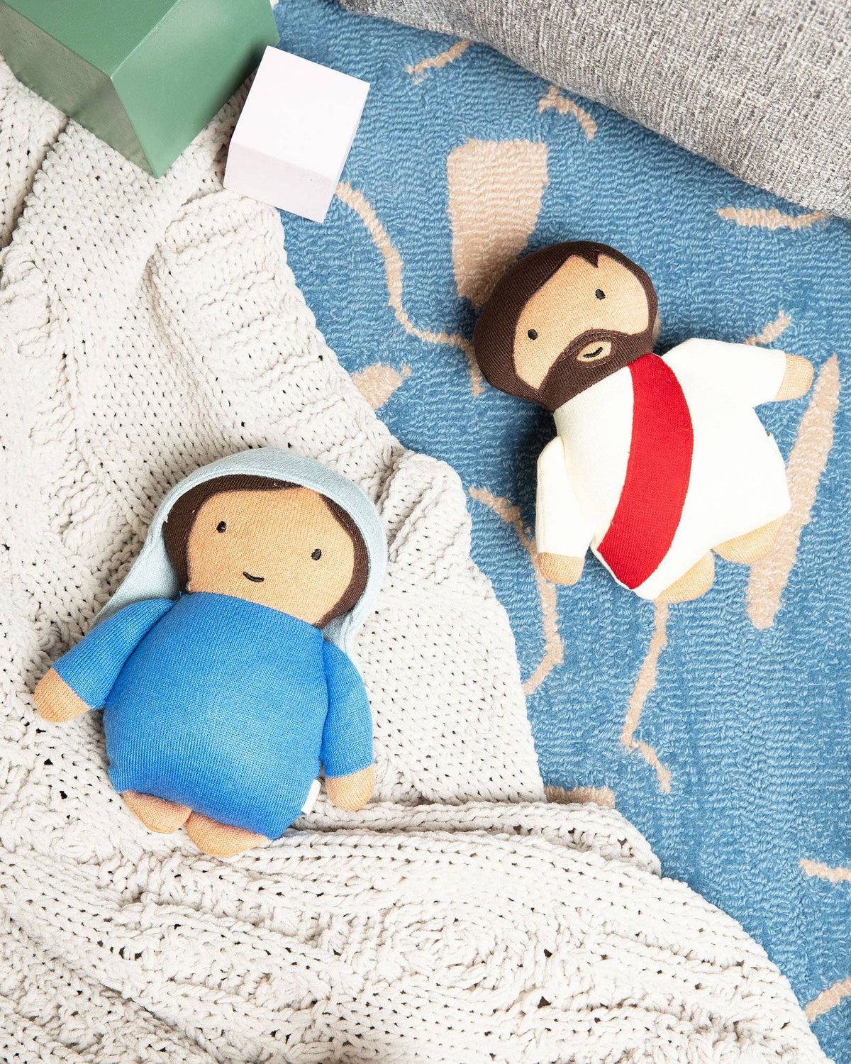 Jesus Plush Rattle Doll