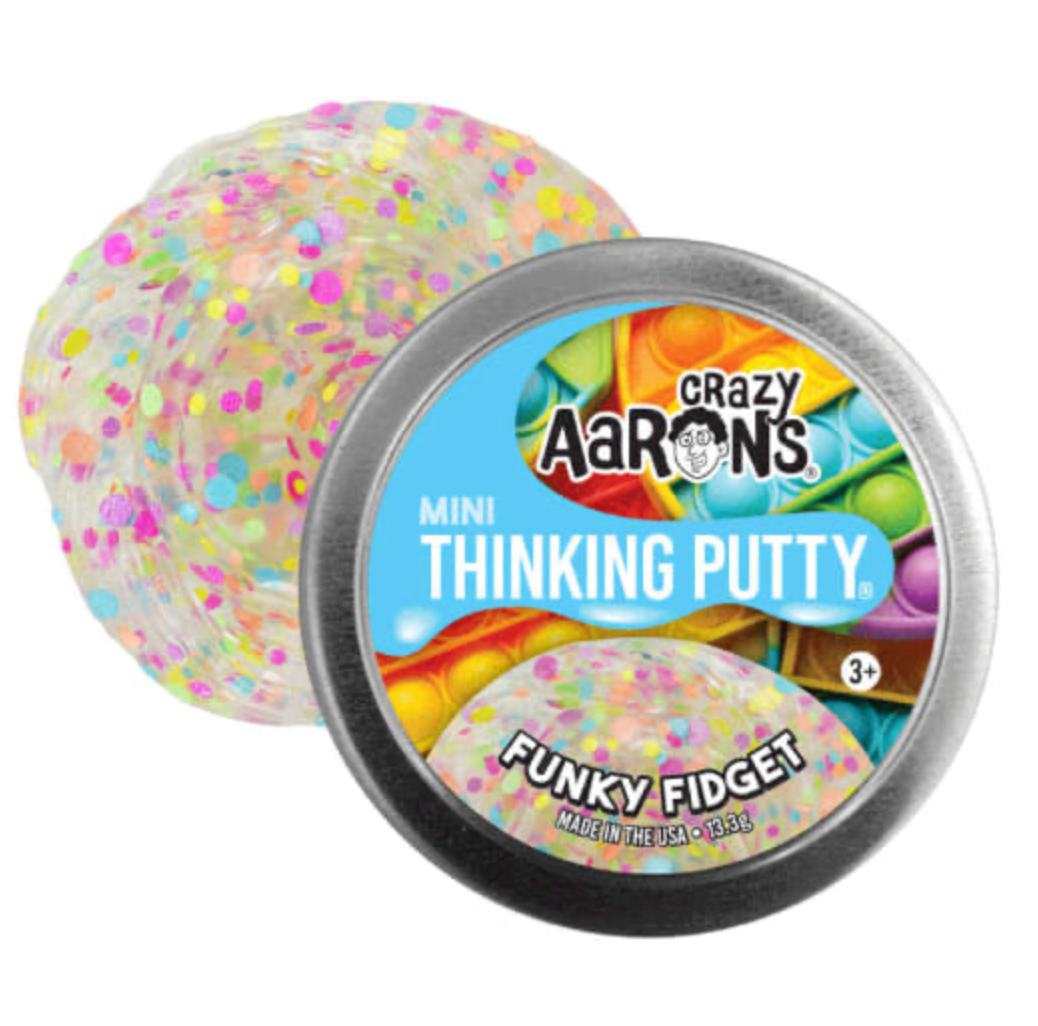 Crazy Aaron's 2" Thinking Putty Mini Tin - Funky Fidget