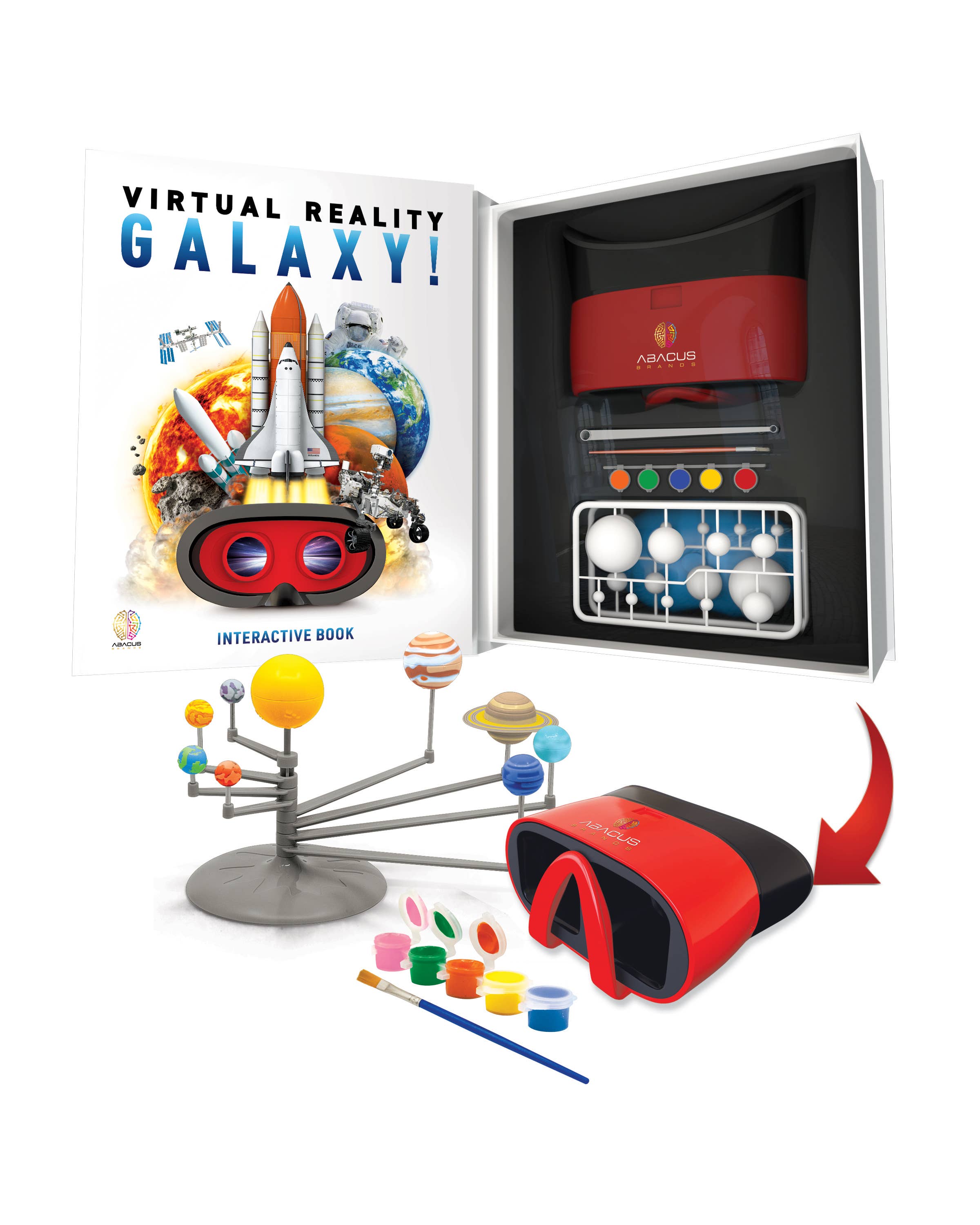 Deluxe Virtual Reality Gift Set - Galaxy! Kids STEM Toy Kit