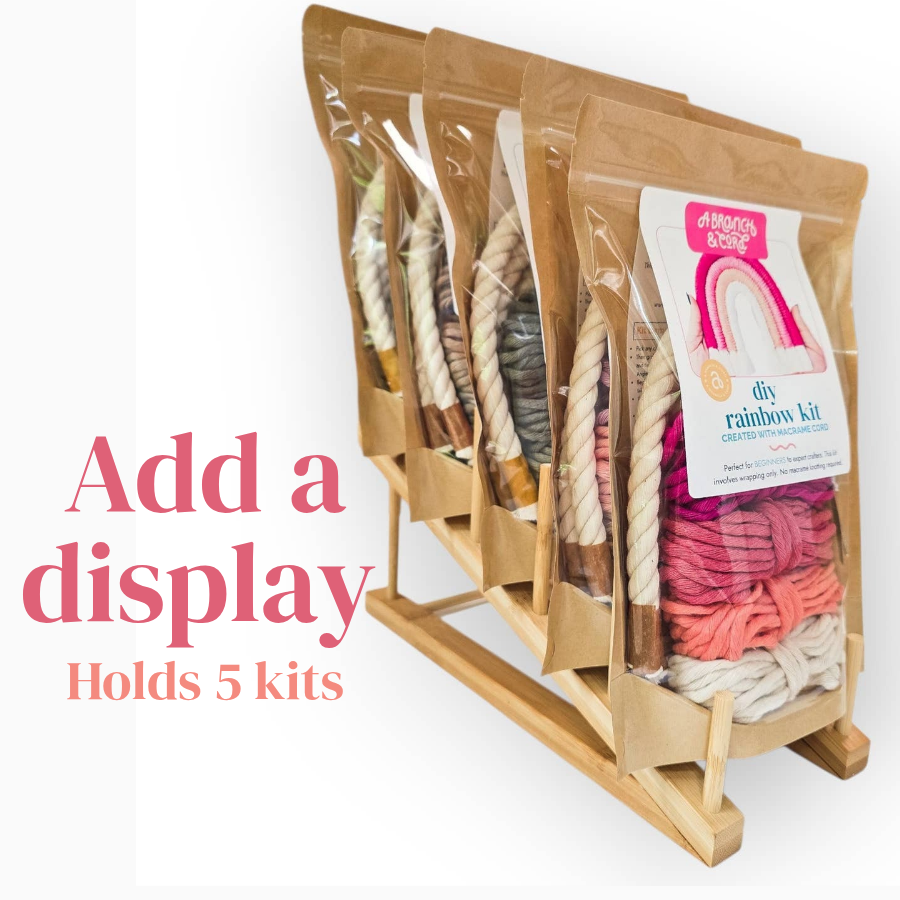 DIY Macrame Rainbow Kit – Fun, Giftable Craft for All Ages