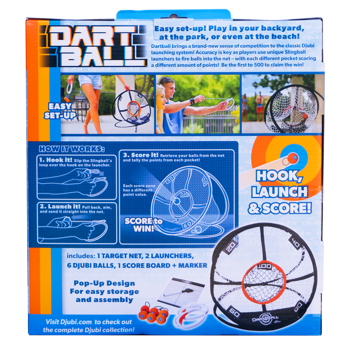 Djubi Dartball - Test your accuracy!
