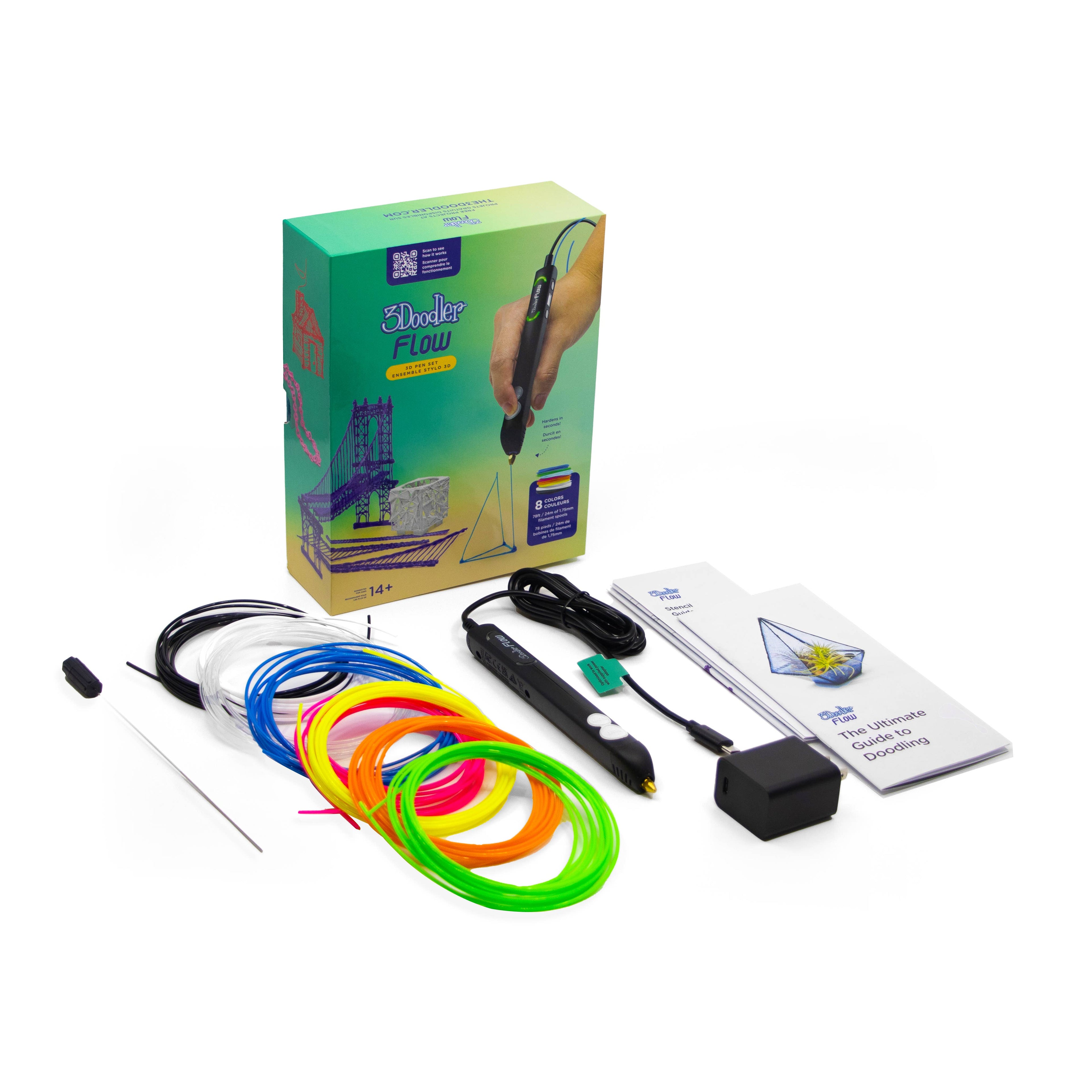 3Doodler Flow 3D Printing Pen for Teens, Adults & Creators!