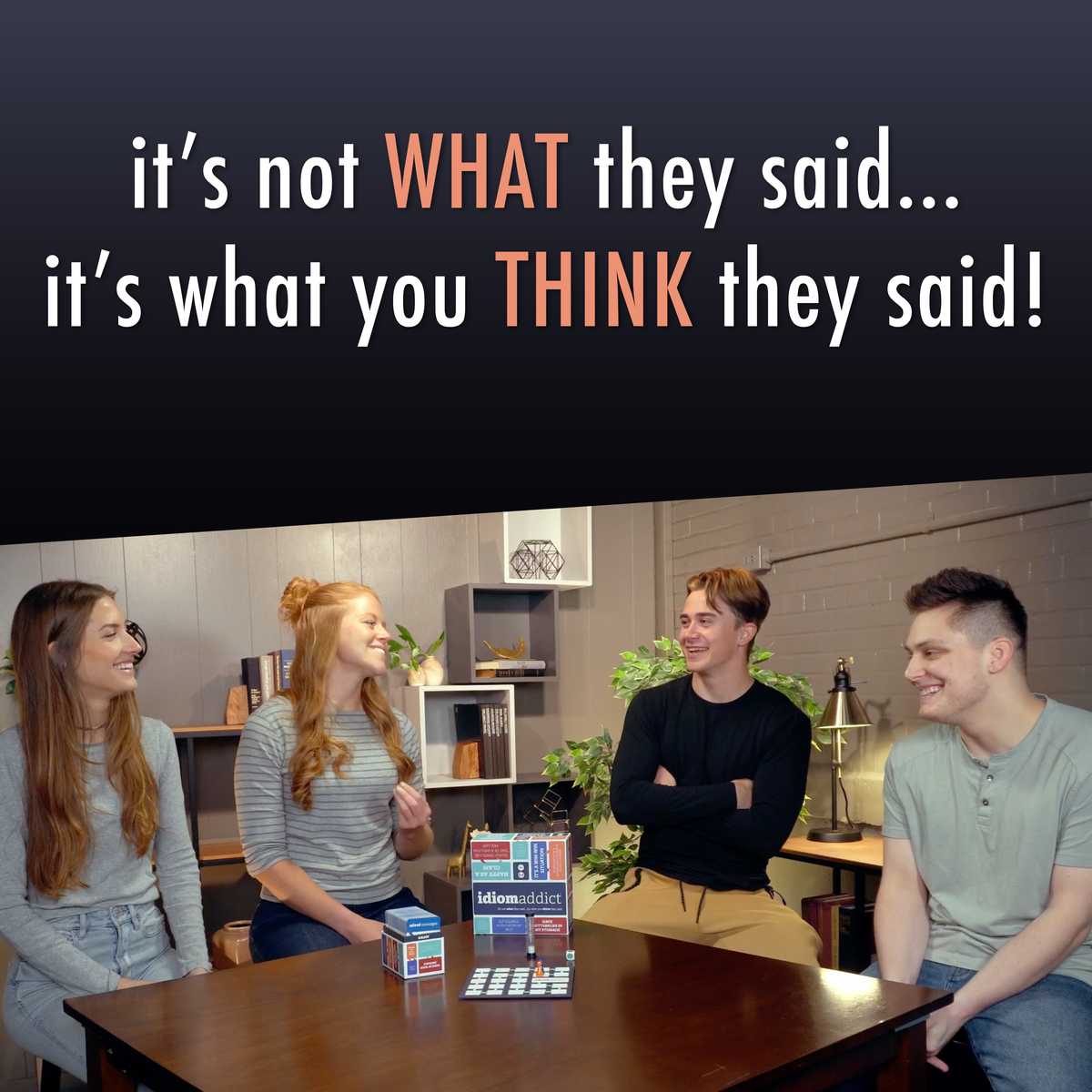 Idiom Addict - Reading Riddle Solving Party Game