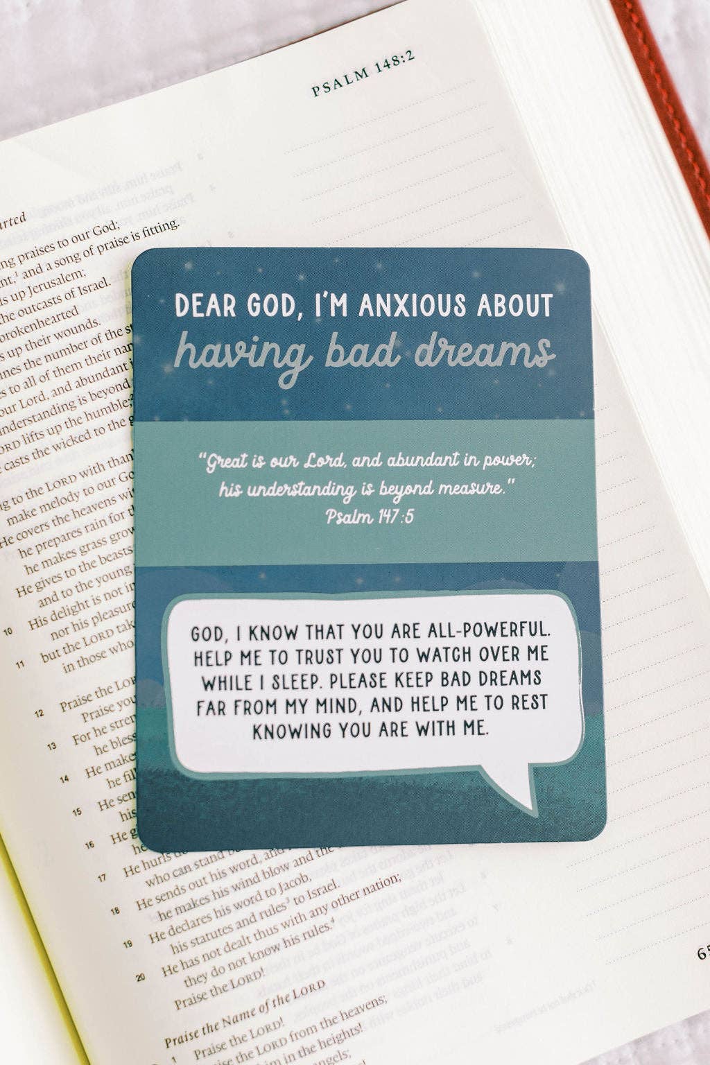 Bedtime Prayers for Anxious Hearts