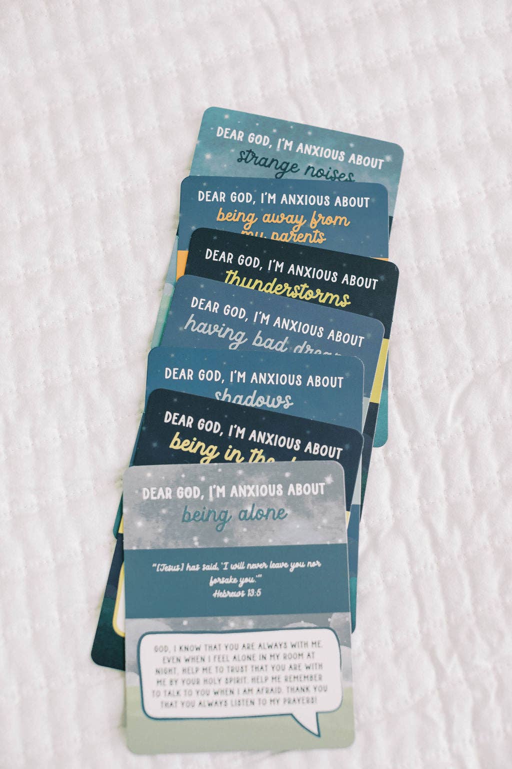 Bedtime Prayers for Anxious Hearts