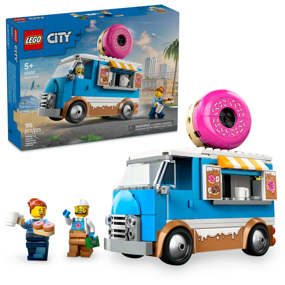 The LEGO® City Donut Truck playset (60452)