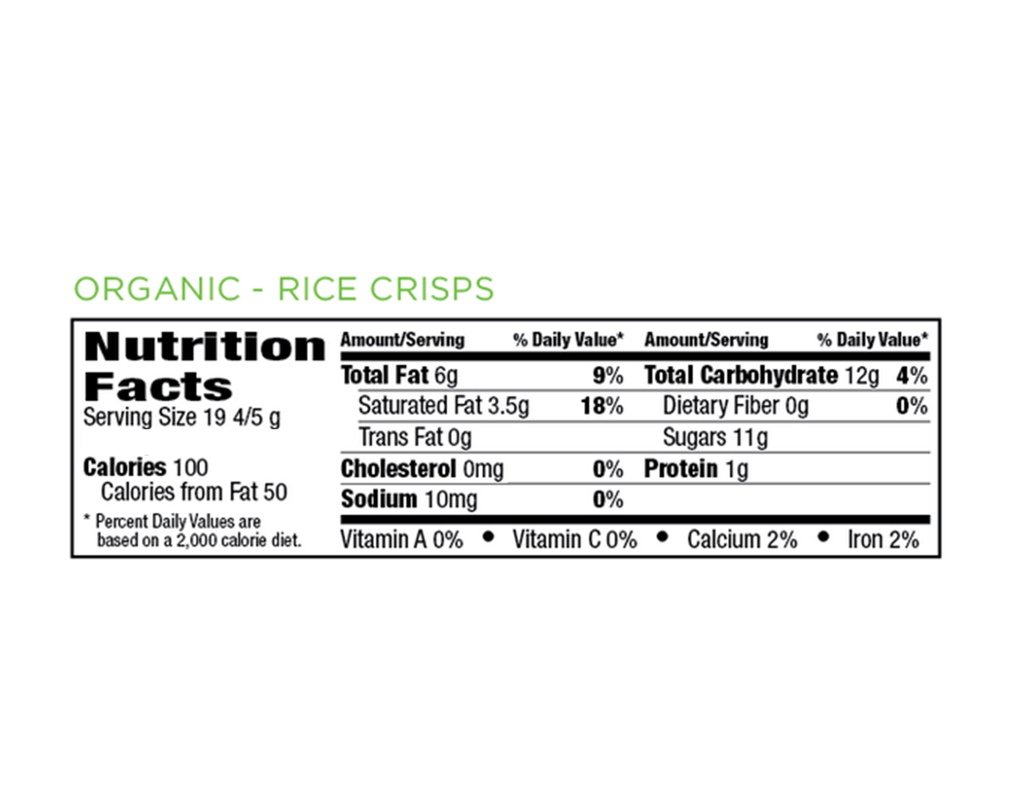 Organic Rice Crisps & Milk Chocolate Mini Bars, 0.7 oz