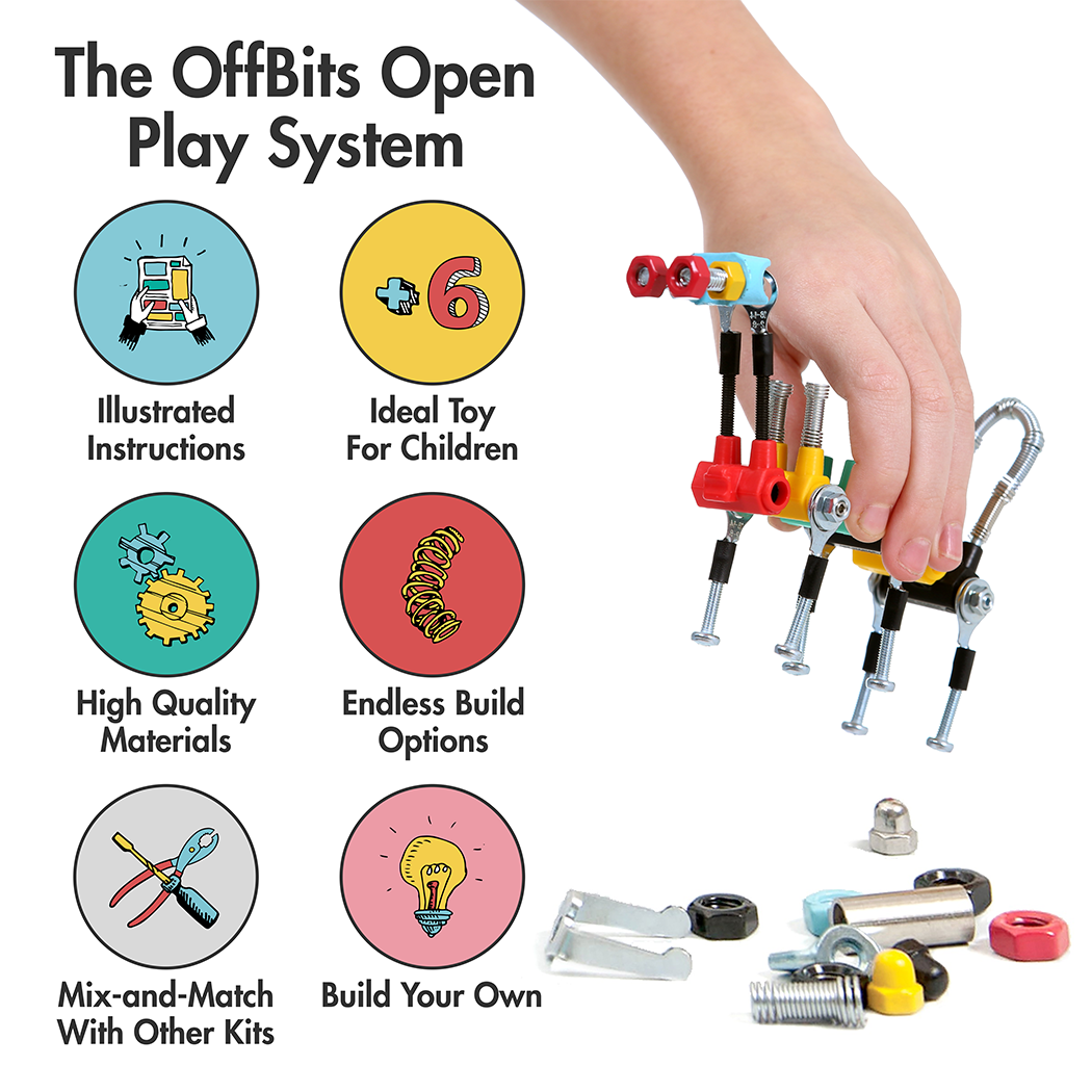 Jumbo Kit: Open-ended Toy Building Kit, Sustainable Toy Gift
