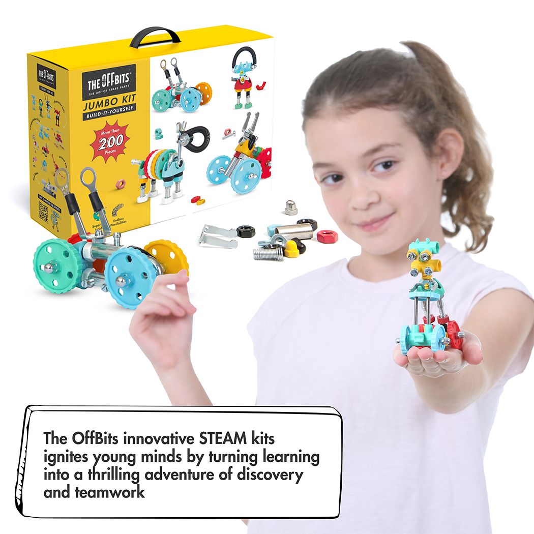 Jumbo Kit: Open-ended Toy Building Kit, Sustainable Toy Gift