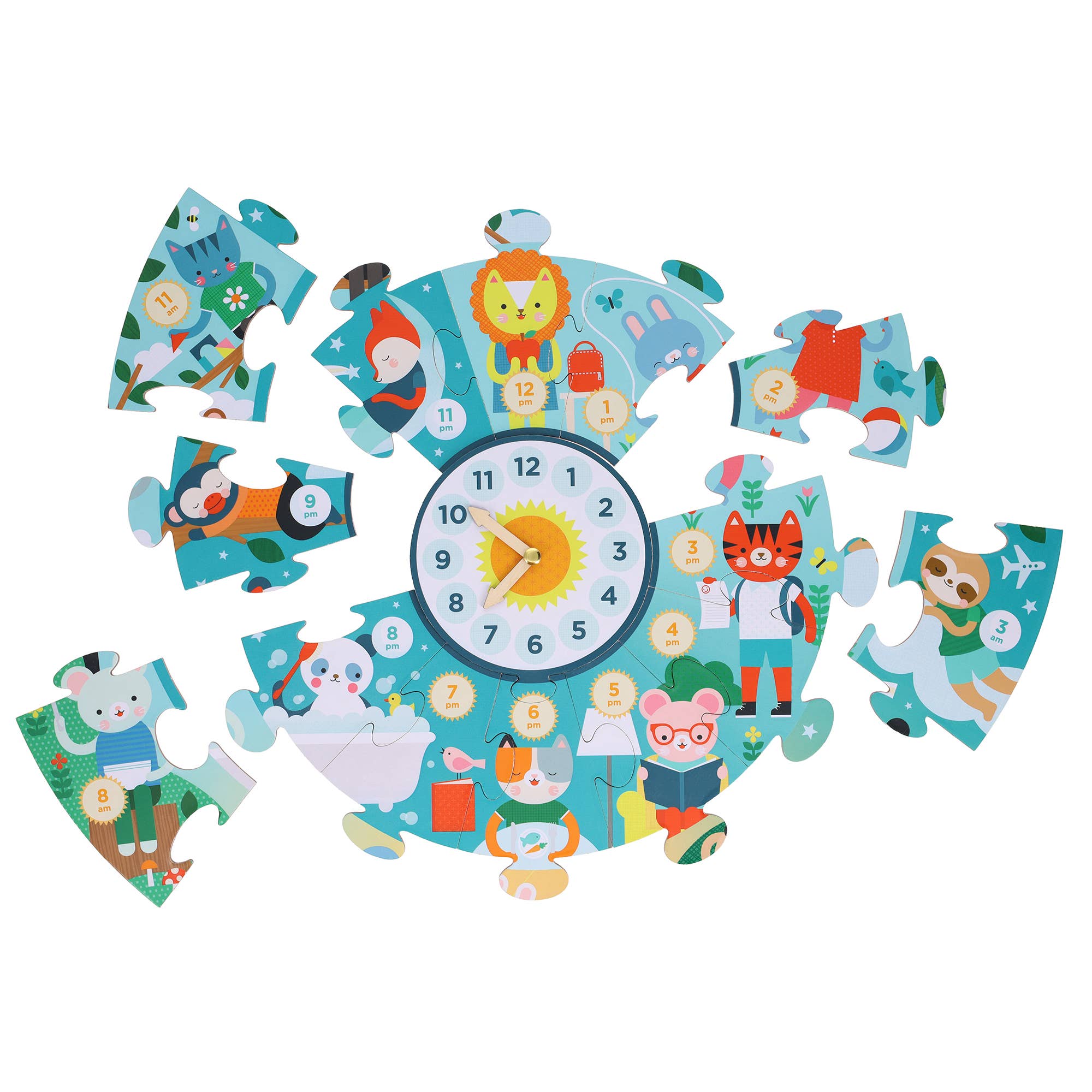 Telling the Time Floor Puzzle