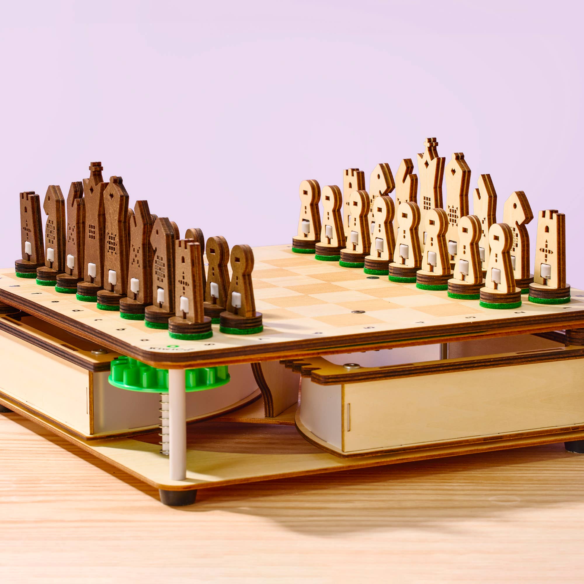 Build & Play Chess Set