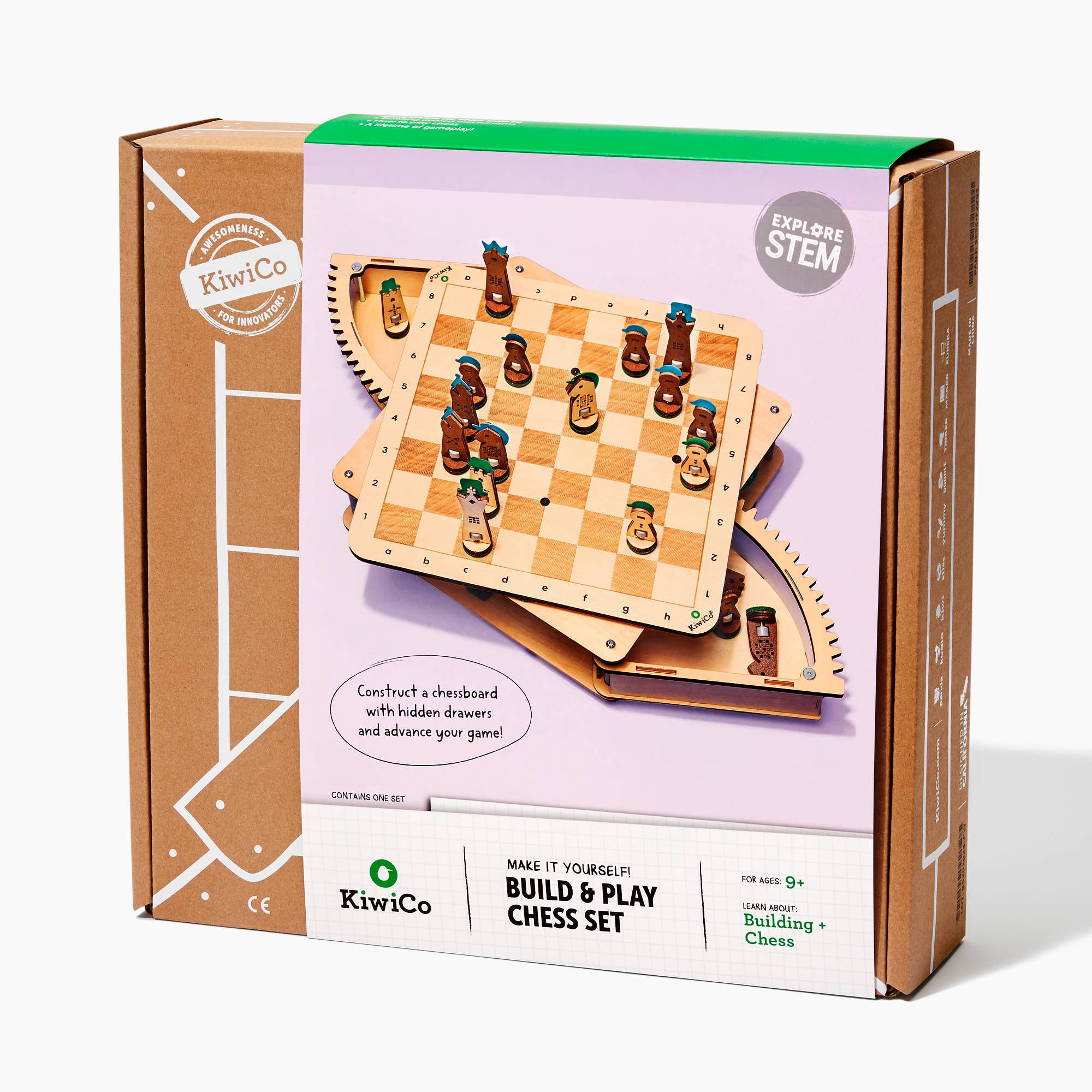 Build & Play Chess Set