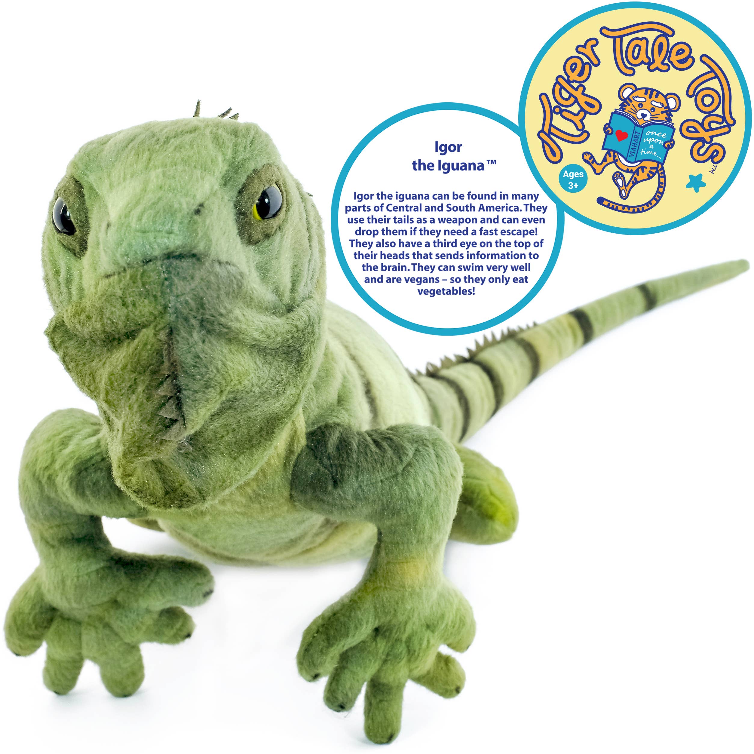 Igor The Iguana | 27 Inch Stuffed Animal Plush