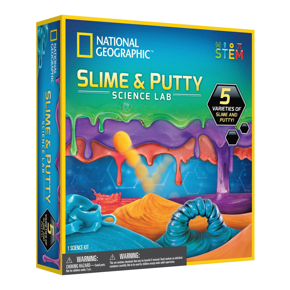 National Geographic Slime & Putty Lab, Ages 6+