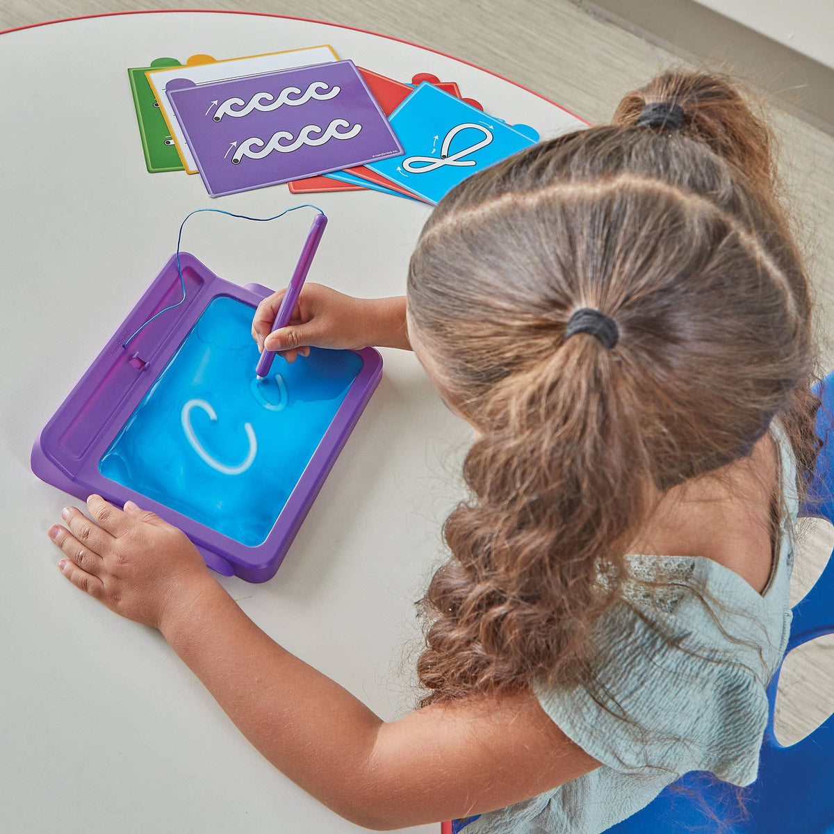 Cursive Letter Tracing Sensory Pad
