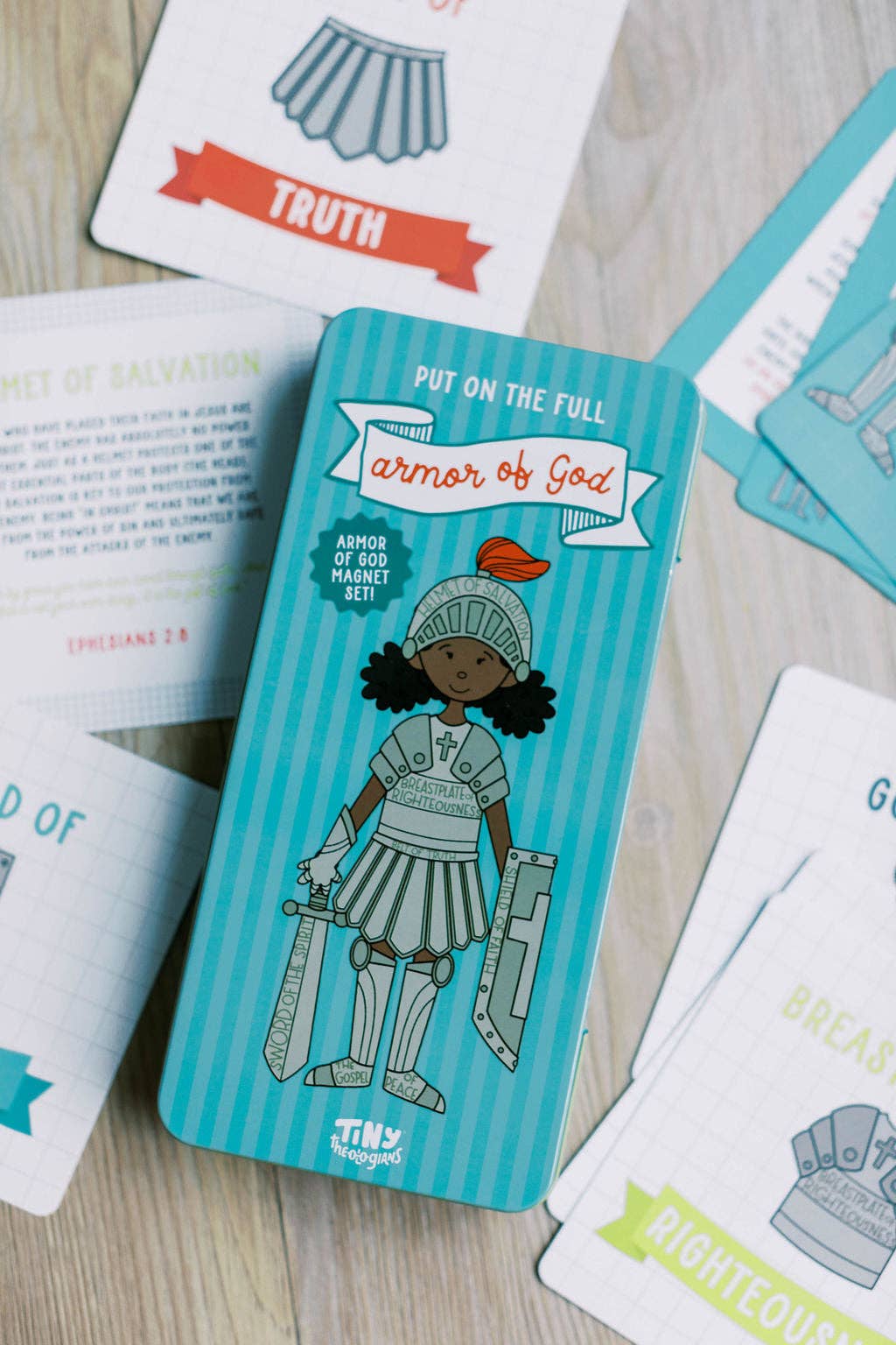 Armor of God Dress-Me Magnetic Tin