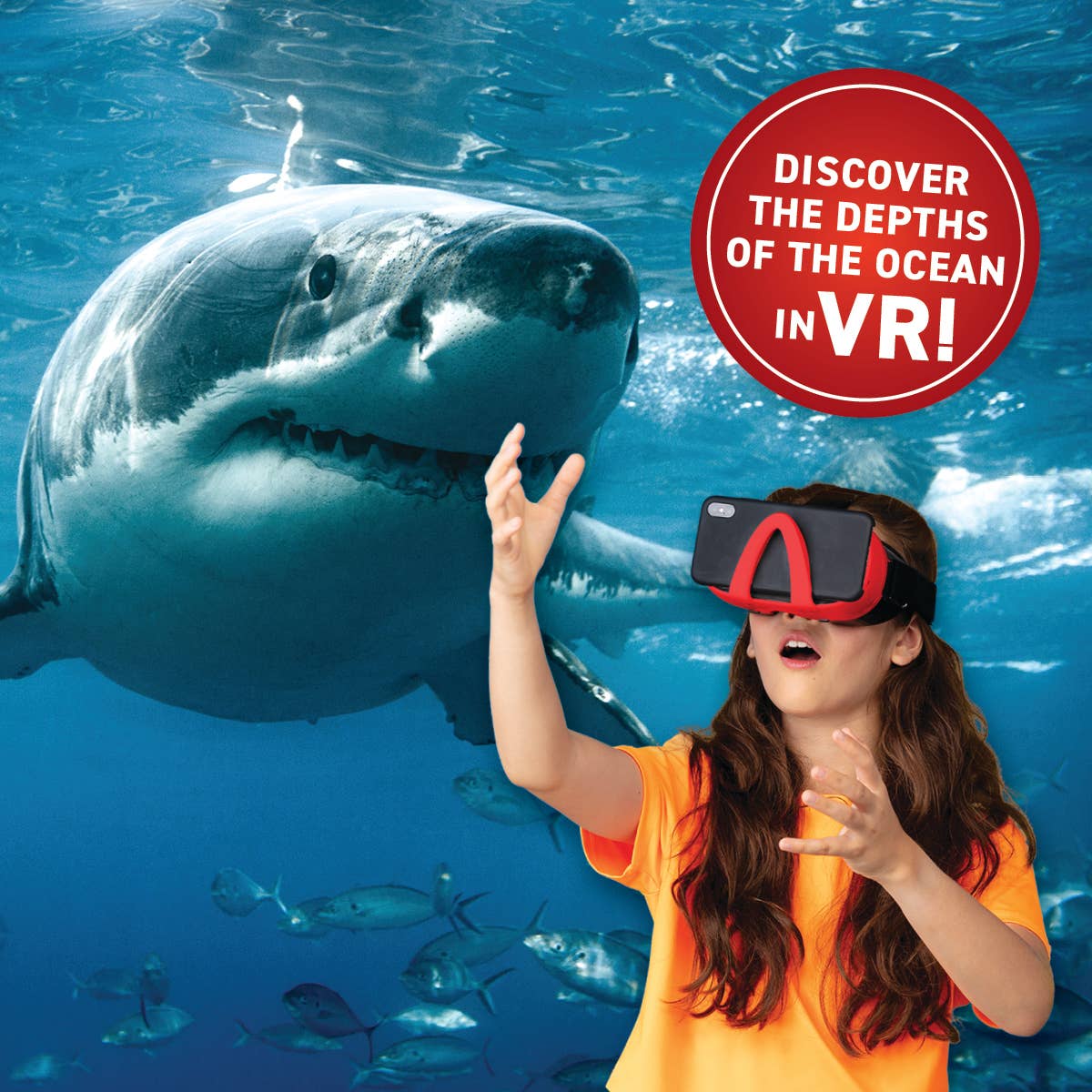 Virtual Reality Discovery Gift Set with DK Book - Oceans!