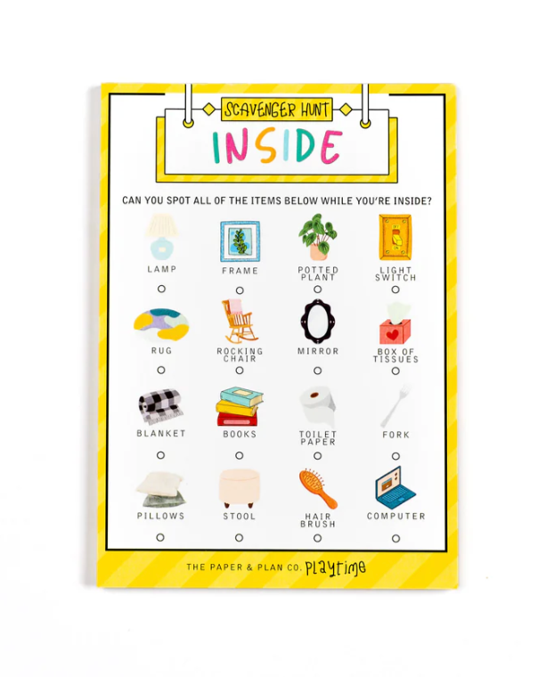 Inside Scavenger Hunt Playtime Pad®