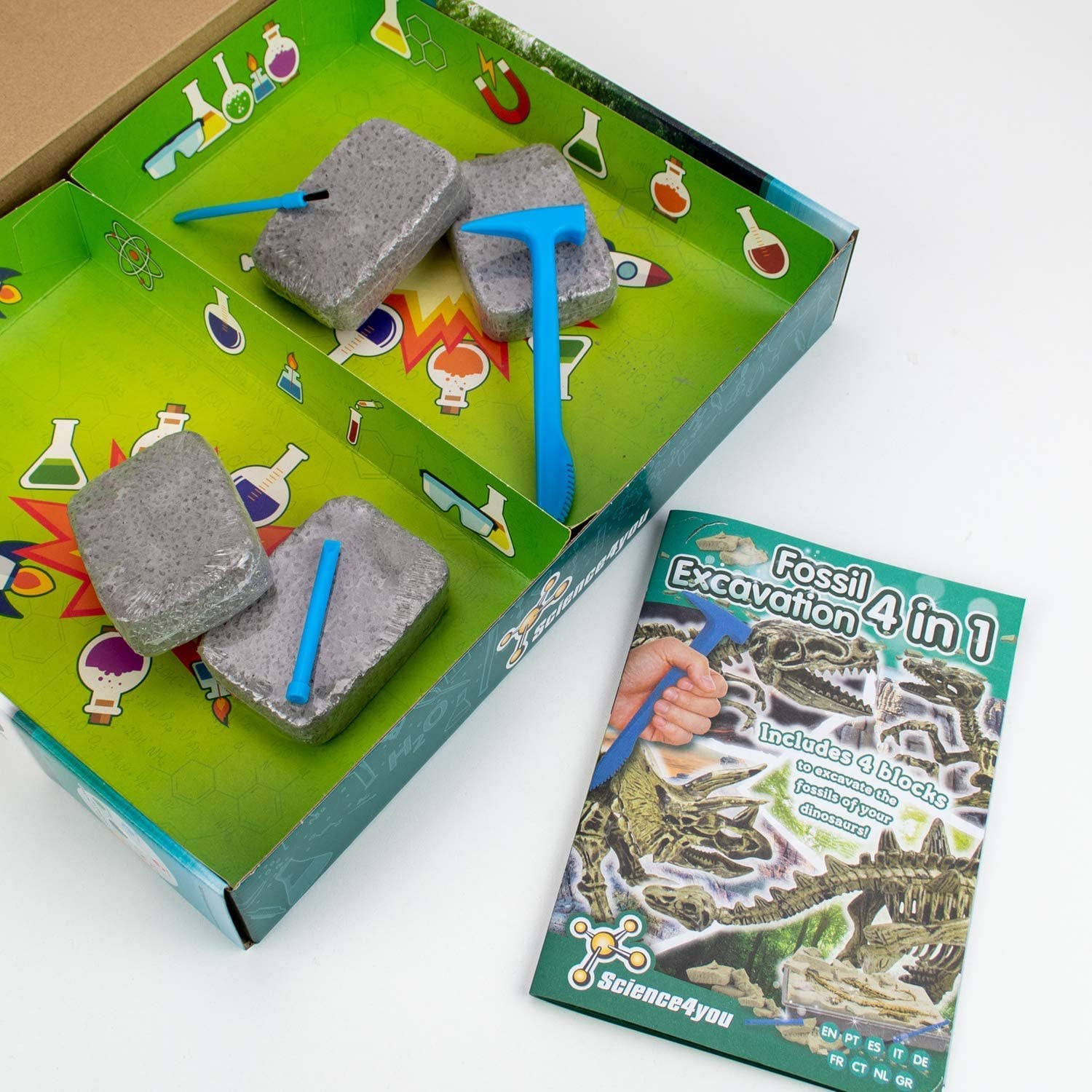 Fossil Excavation 4 in 1
