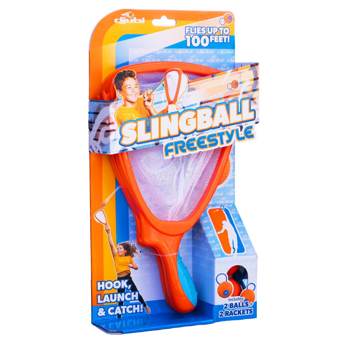 Djubi Slingball Freestyle - Twist on the game of catch!