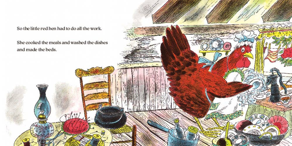Little Red Hen Board Book, The: Paul Galdone