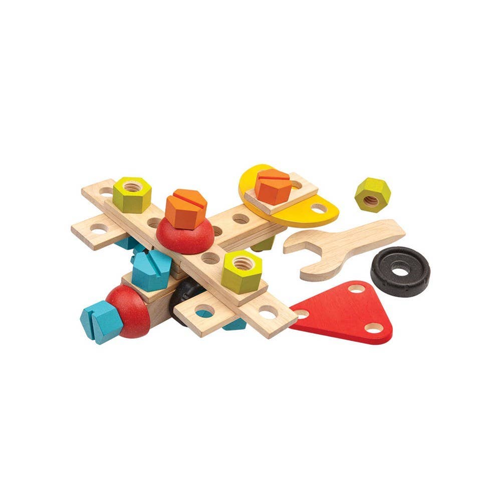 Construction Set - 40-piece with 2-in-1 tool