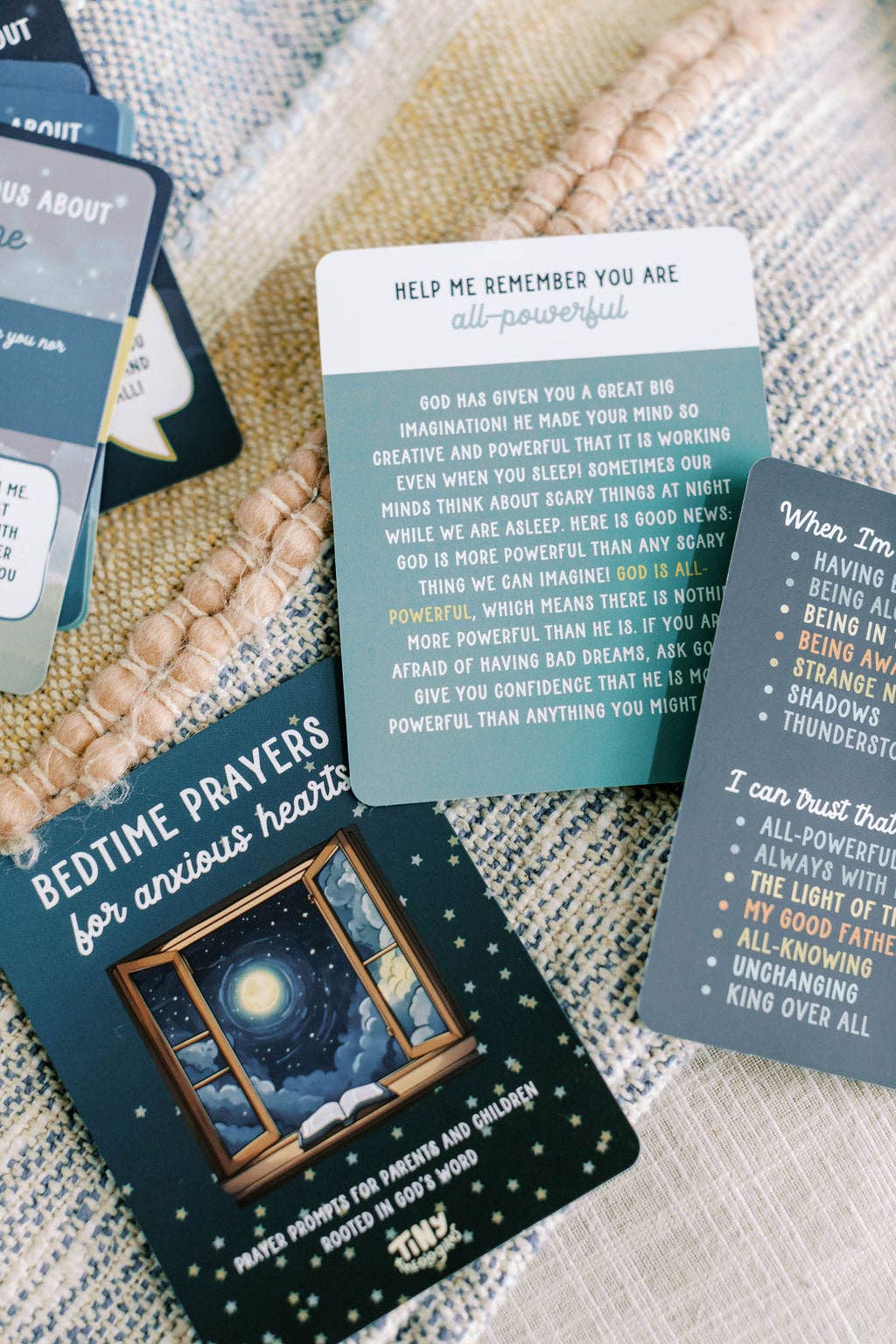 Bedtime Prayers for Anxious Hearts