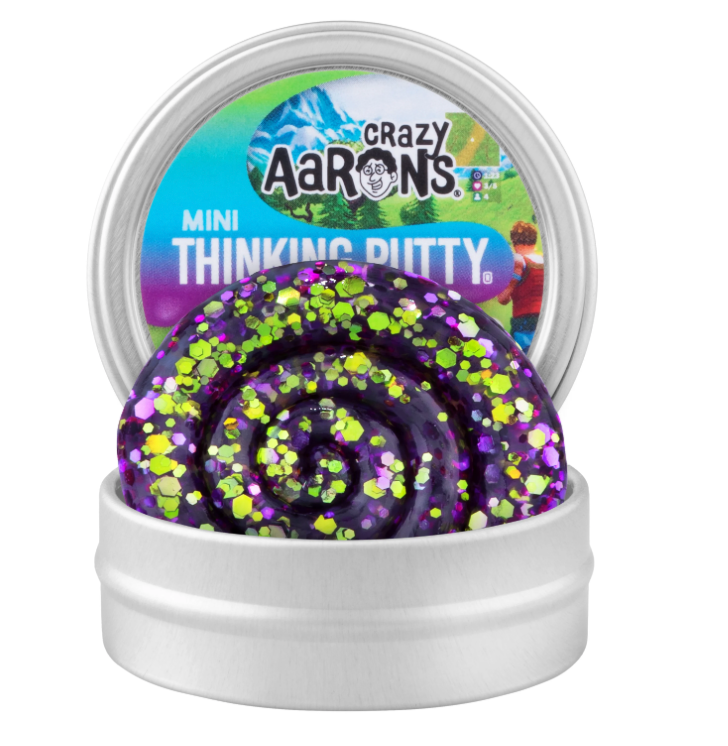 Crazy Aaron's 2" Thinking Putty Mini Tin - Treasure Loot Box