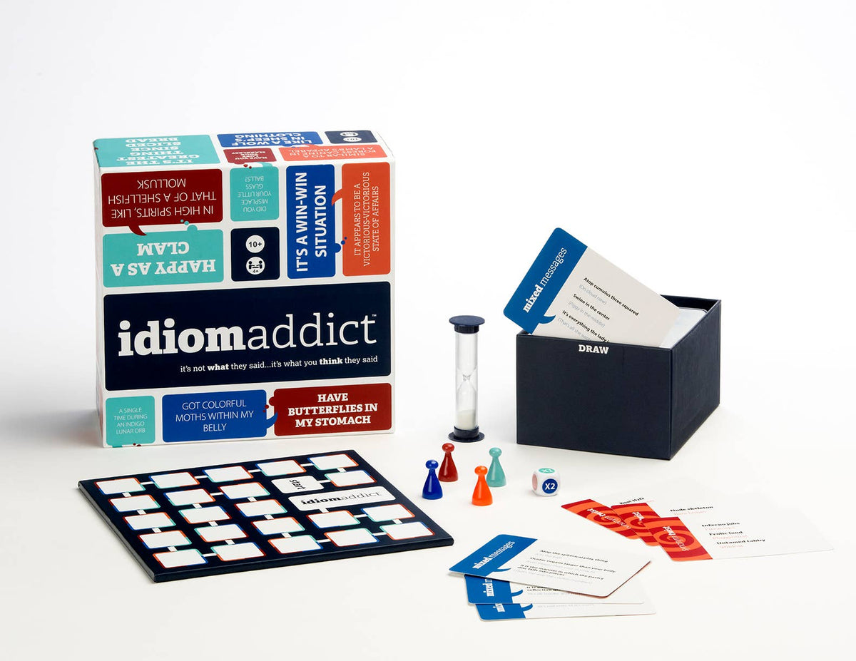 Idiom Addict - Reading Riddle Solving Party Game